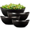 Home Beets Ceramic Serving Bowls for Entertaining, 10-18-28-40 Ounce, Microwave, Oven & Dishwasher Safe, Large Serving Dishes, Prep Salad Bowls for Thanksgiving Christmas, Set of 4
